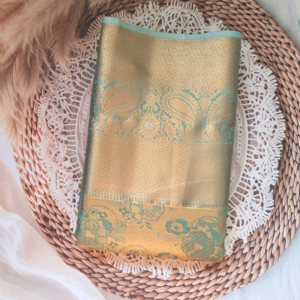 Pure kanchivaram semi pattu sarees